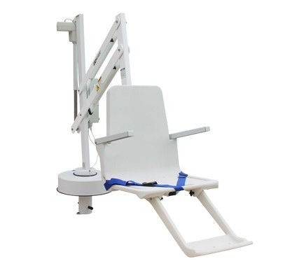 S.R. Smith 300-0000N Splash! pool lift, Radiant White, without anchor jig