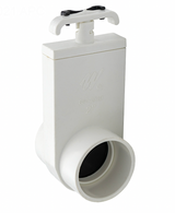 Waterway 880-2020 2 in. slice valve, 2 in. slip by 2 in. slip, white