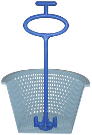 GABco Skimmer Angel basket handle fitted to a pool skimmer basket