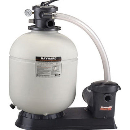 Hayward W3S210T93S ProSeries 21 inch sand filter with SP0714T valve and 1.5 HP PowerFlo Matrix pump
