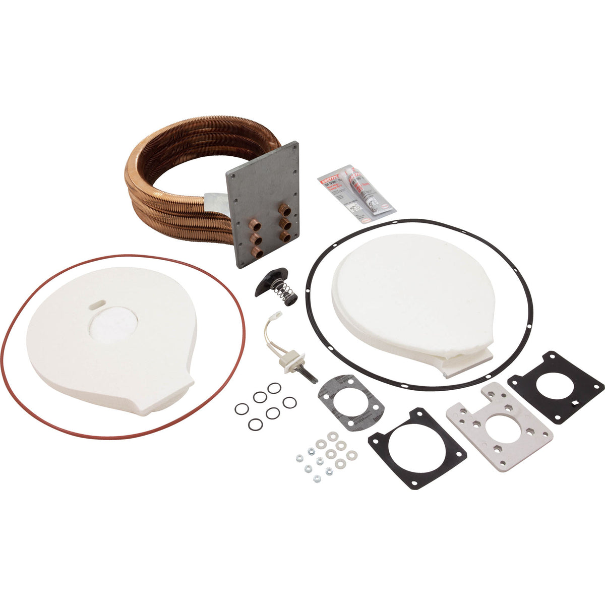 Pentair 474058 cupro nickel tube sheet coil assembly kit for MasterTemp 175 and 200 heaters