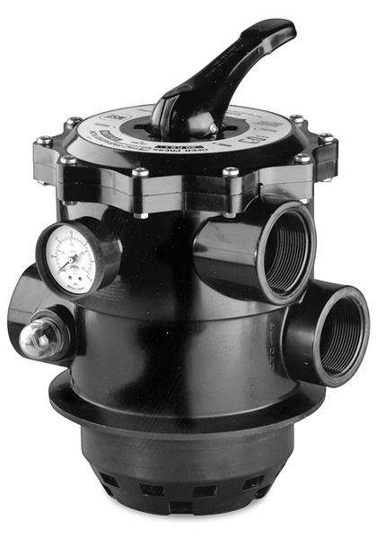 Pentair 262525 two inch top mount multiport valve with unions for sand filters