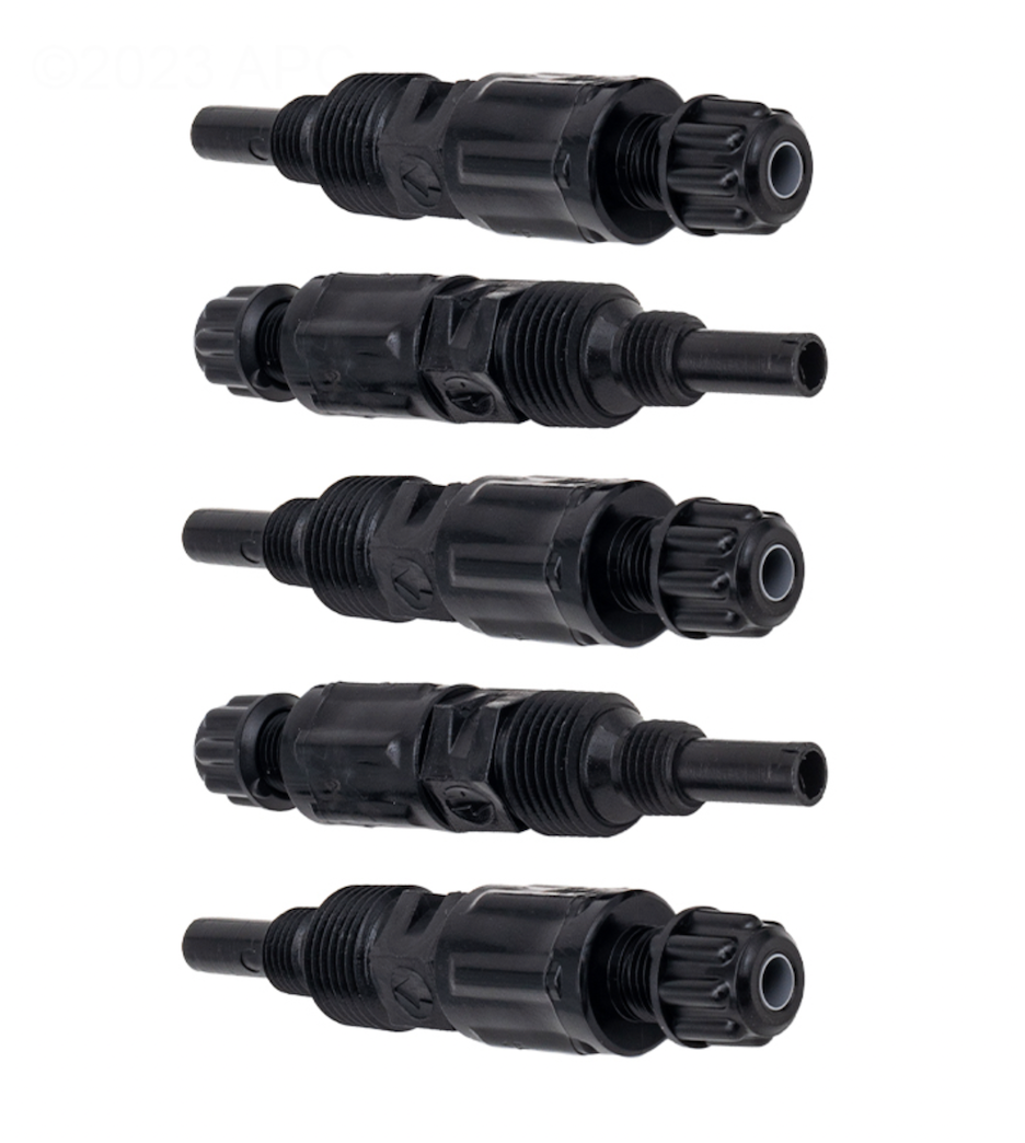 Stenner Pumps MCDBINJ Santoprene .25 inch duckbill check valves, 5 pack