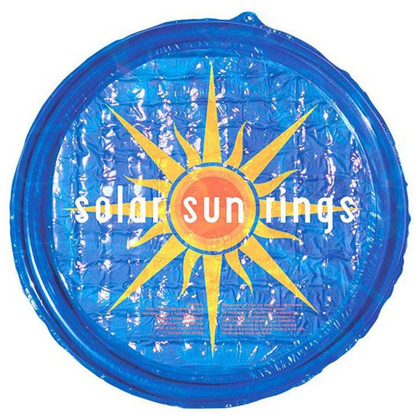 Blue sunburst Solar Sun Ring, 5 foot diameter, without water anchor