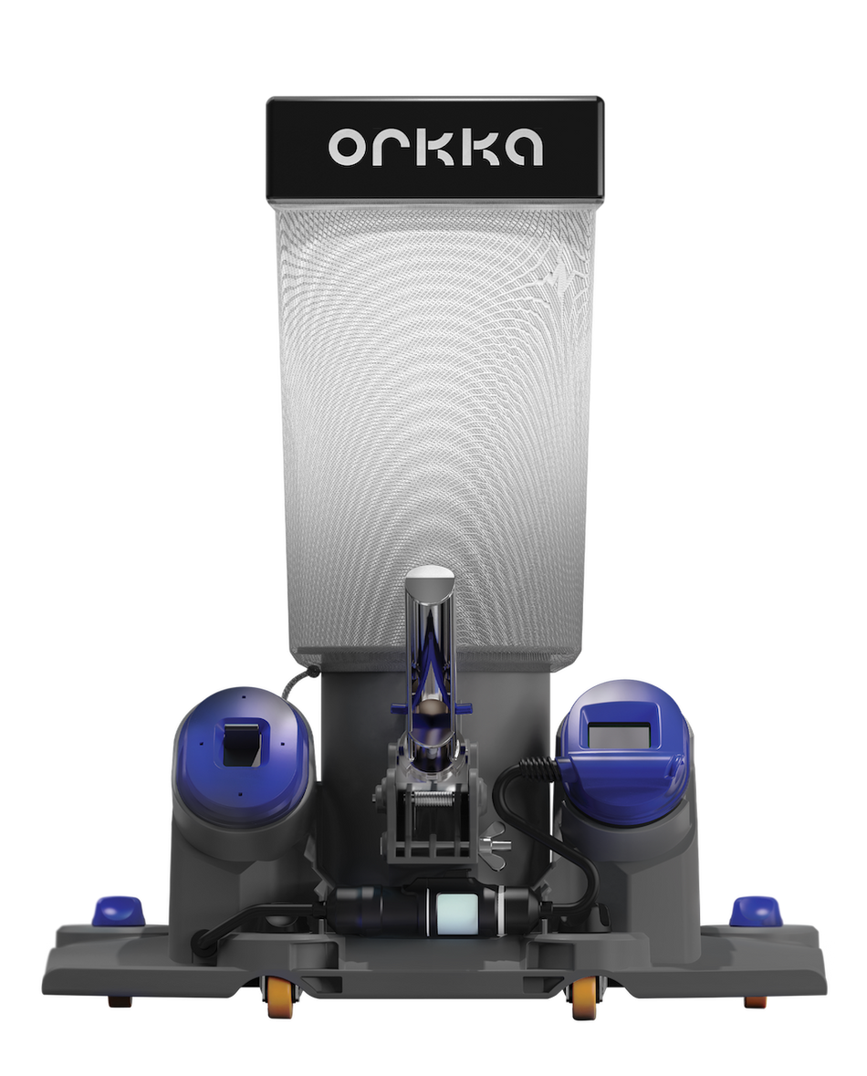 Kokido Vektro Orkka EV380 cordless battery powered commercial pool leaf vac