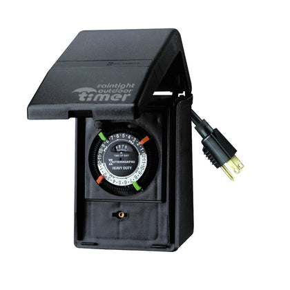 Intermatic P1121 heavy duty 15 amp outdoor plug-in timer