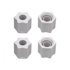 Hayward CLX220HPAK4 compression nut four pack for CL200 and CL220 chlorine feeders