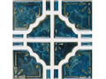 National Pool Tile Moonbeam Series pool tile in Ocean Green, ME33