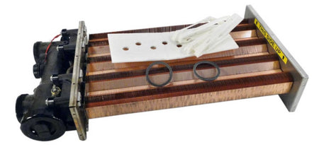 Hayward FDXLHXA1350 heat exchanger assembly for the Universal H-Series H350FD heater