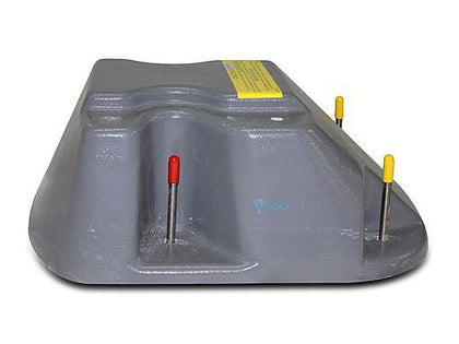 S.R. Smith Salt Pool fiberglass jump base in Pewter Gray, part 69-209-620