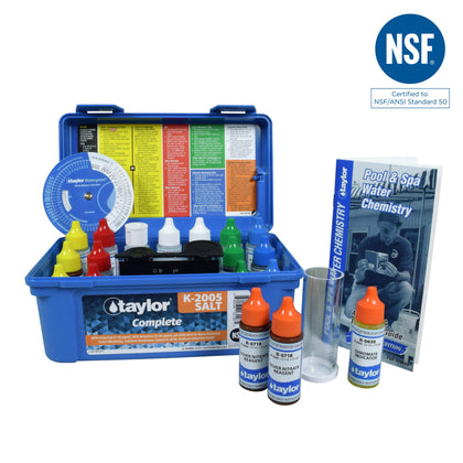 Taylor K-2005-SALT complete pool water test kit