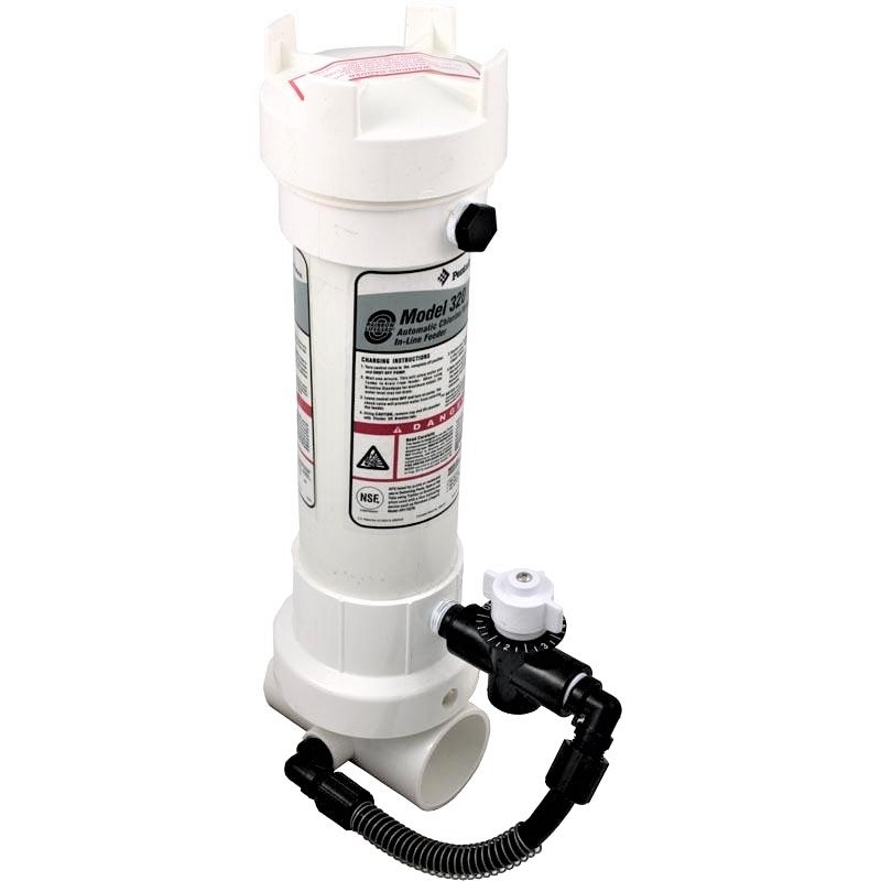 Pentair Rainbow 320 in-line chlorinator R171096, front view