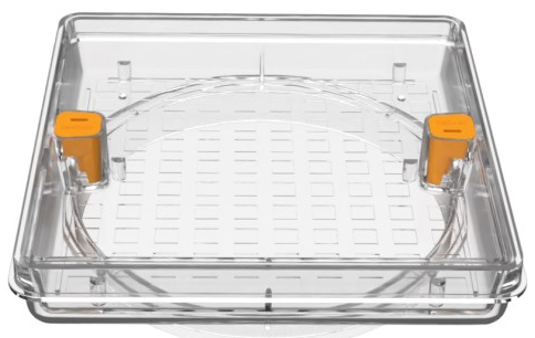 AquaStar SFL10100 clear 10 in. square Fill-Lid skimmer cover and frame
