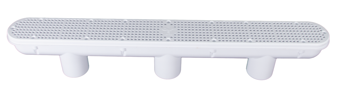 CMP 25506-320-000 32 inch white VGB unblockable channel main drain and sump
