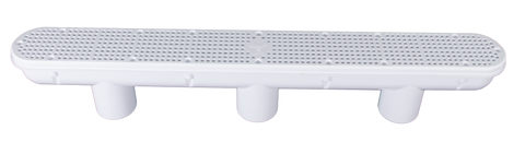 CMP 25506-320-000 32 inch white VGB unblockable channel main drain and sump