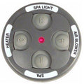 Jandy 8050 four function spa side remote switch, gray, with 150 ft cable