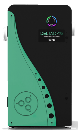 CMP DEL AOP 25 Next Gen ozone and UV-C pool sanitizer, part 53000-025-000, front view