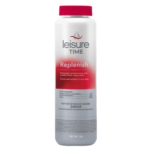 Leisure Time Replenish 2 lb spa shock and oxidizer bottle