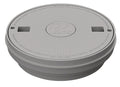 Waterway 540-7809WW-B10 beige reversible round skimmer lid assembly