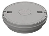 Waterway 540-7809WW-B10 beige reversible round skimmer lid assembly