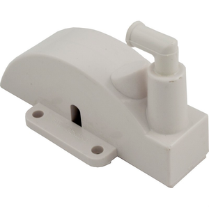 Pentair EC110 white turbine cover with elbow for Letro Legend pool cleaners