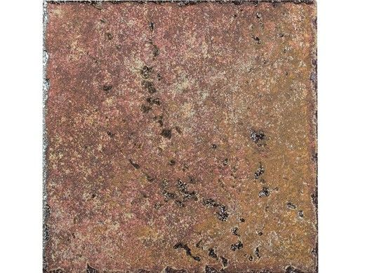 National Pool Tile Silverstone 6x6 Series pool tile in Rust, SVRRUST