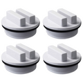 CMP 25543-000-000 1-1/2 inch winterizing plug with o-ring, four pack