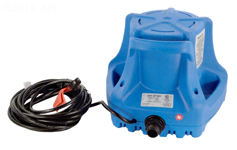 Little Giant APCP-1700 automatic pool cover pump with 25 ft cord