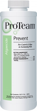 Proteam Prevent algaecide, 1 qt. bottle