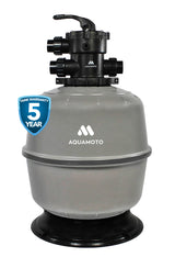 Aquamoto Nanowave 20 in. media pool filter tank