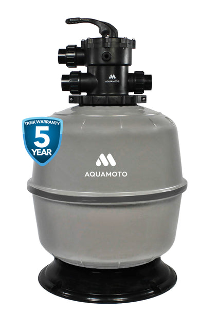 Aquamoto Nanowave 20 in. media pool filter tank