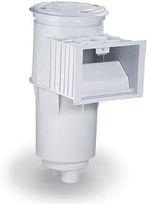 Pentair 84420605 Admiral S20 white skimmer with flap weir and 2 inch slip port