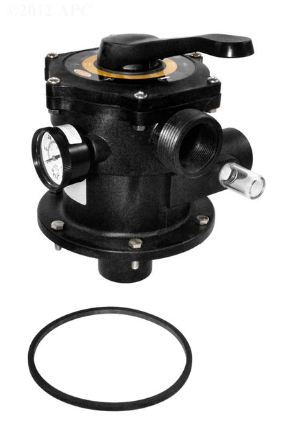 Jacuzzi DVK-7 39262803R seven position multiport backwash dial valve, bolt on style