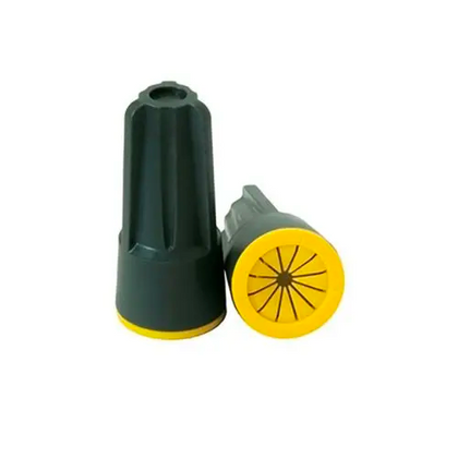 King Innovation TLC20-15 gray and yellow TwiztLoc twist on wire connector, product photo
