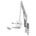 Aqua Creek Scout Excel pool lift F-SCTXL-W, white powder coat frame with a white seat