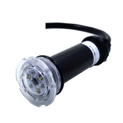 J&J Electronics 25014P VU Retro-P RGBW nicheless LED pool light with 100 ft cord