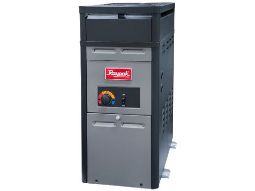Raypak 106A above ground natural gas pool and spa heater, 105K BTU