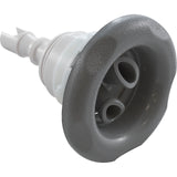 Waterway 229-8127 thread-in 5-scallop twin roto Poly Storm gunite jet internal in gray