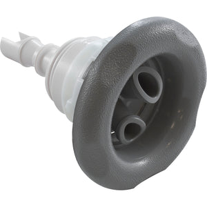Waterway 229-8127 thread-in 5-scallop twin roto Poly Storm gunite jet internal in gray