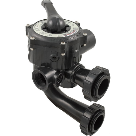 Hayward SPX0710X32 Vari-Flo 1.5 in. side mount multiport valve for S200 and S240 sand filters