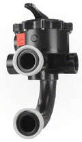 Sta-Rite 18201-0200 ABS 6 position side mount multiport valve with piping