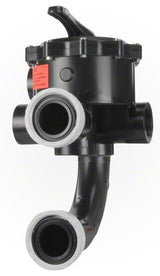 Sta-Rite 18201-0200 ABS 6 position side mount multiport valve with piping
