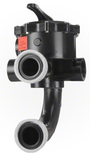 Sta-Rite 18201-0200 ABS 6 position side mount multiport valve with piping