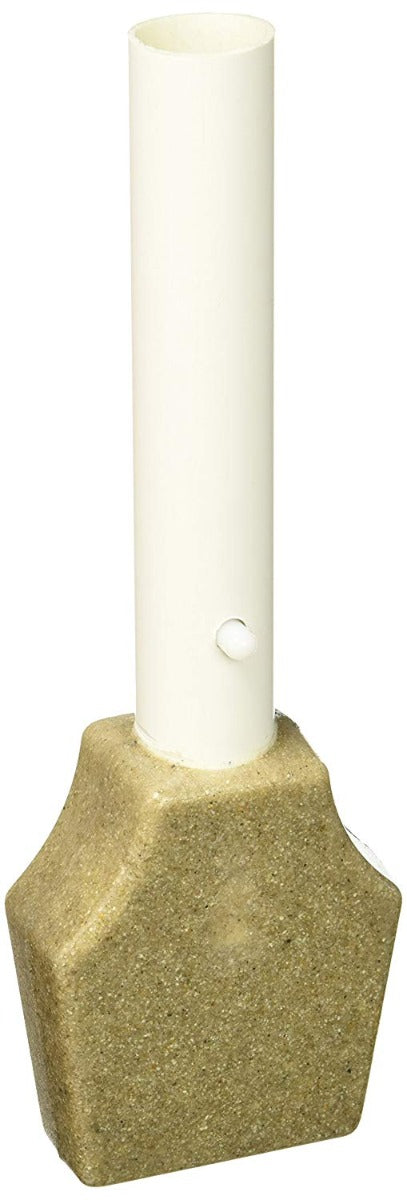 The PoolMan Stain Eraser tile and plaster cleaner, pole mounted stain removal block