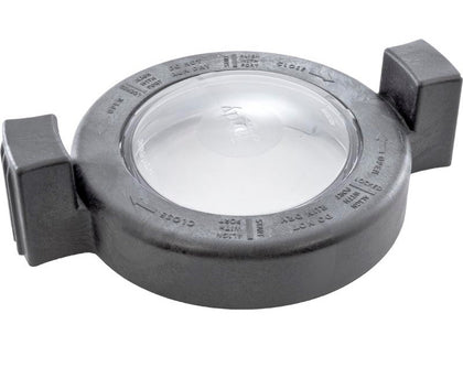 Jandy R0448800 clear pump lid and black lock ring assembly with seal, PHPF/PHPM