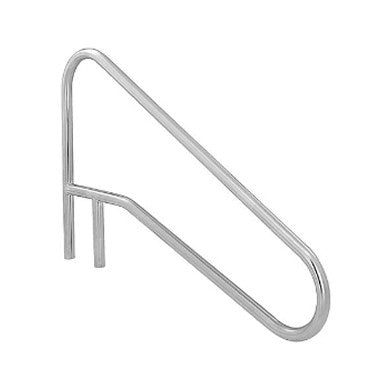 S.R. Smith DMS-102A-MG 54 inch drooped marine grade stainless deck mount pool handrail
