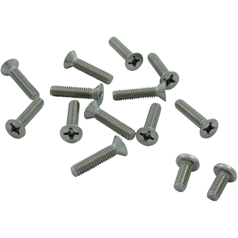Hayward SPX1084Z1A stainless steel face plate screw set
