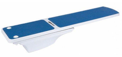 S.R. Smith 68-207-7362B Flyte-Deck II white diving stand with 6' blue TrueTread board