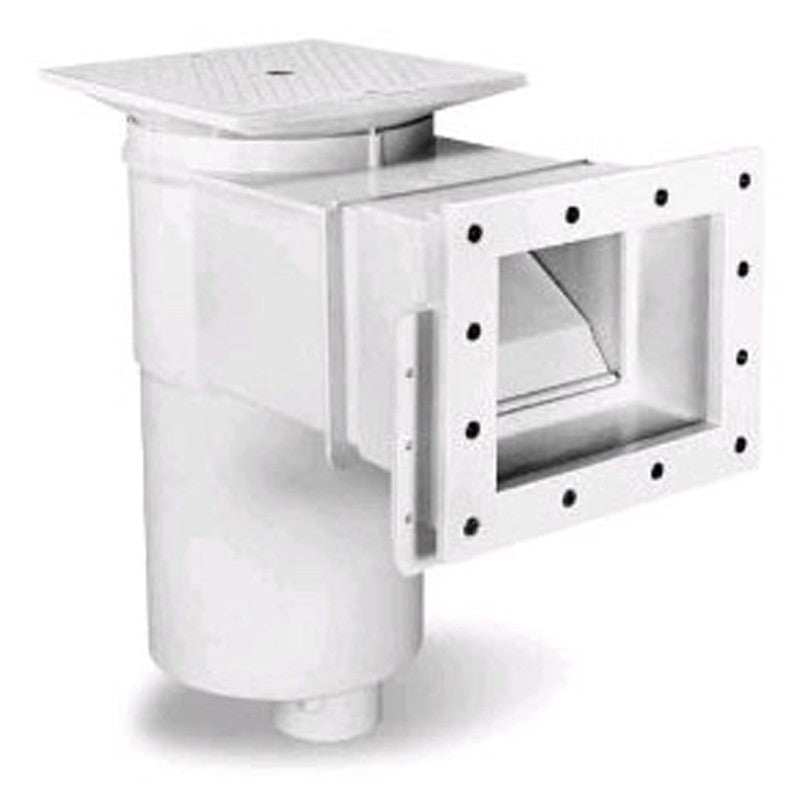 Hayward SP10841 Auto-Skim skimmer for vinyl and fiberglass pools, white with square lid