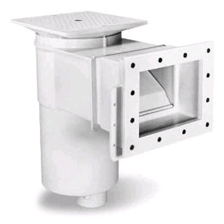 Hayward SP10841 Auto-Skim skimmer for vinyl and fiberglass pools, white with square lid